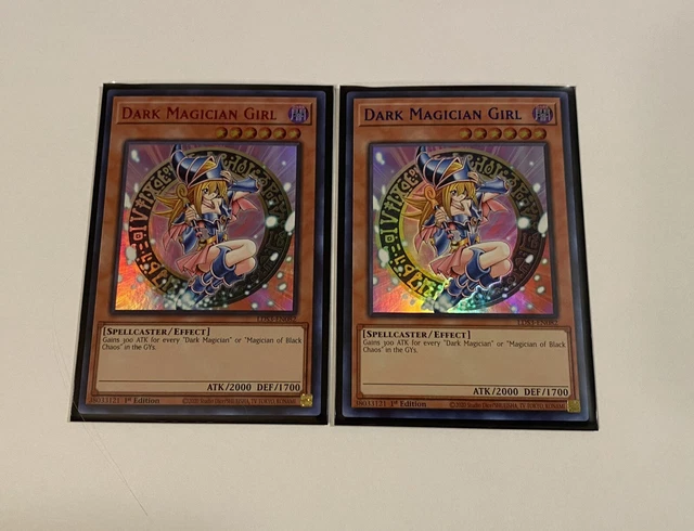 Yu-Gi-Oh! RED & BLUE Dark Magician Girl Ultra Rare LDS3-EN082 1st Edition