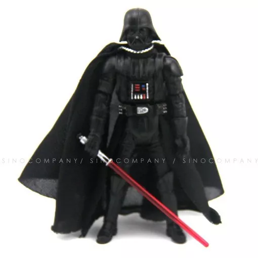 Star Wars Darth Vader 2005 Revenge Of The Sith ROTS 3.75" Figure lightsaber toy