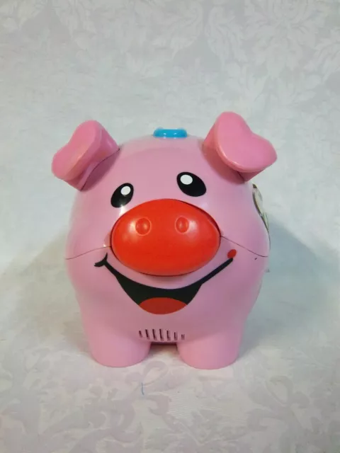 Fisher Price Laugh & Learn Counting Pig with 9 Coins 9" Learning Toy