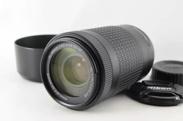 [Near Mint] Nikon AF-P DX NIKKOR 70-300mm f/4.5-6.3 G ED VR Lens #0764