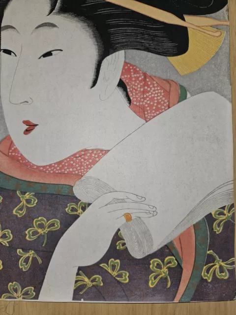 After Utamaro: Vintage Japanese Woodblock Print 3