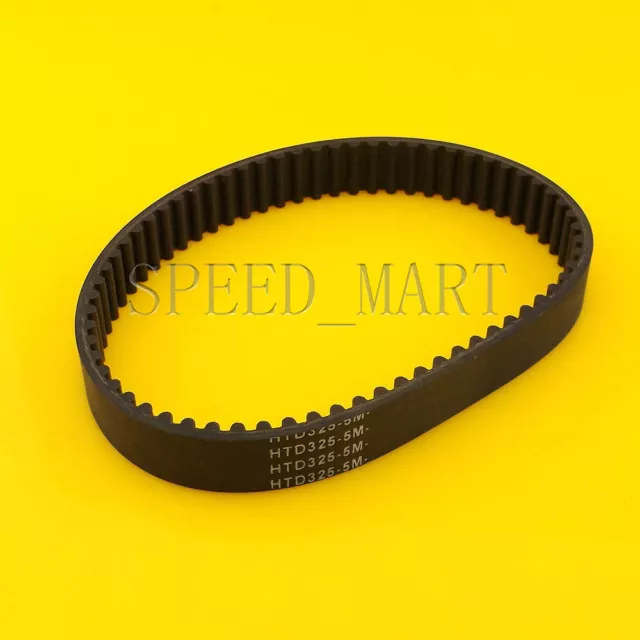 325-5M HTD Timing Belt 65 Teeth Cogged Rubber Geared Closed Loop 15mm Wide