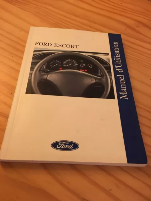 Ford Escort Manual Conductor Instrucciones Uso Mantenimiento De Bordo Éd. 93