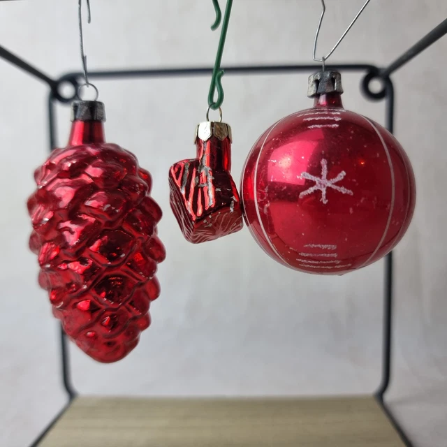 Décoration pour sapin de Noel en métal forme de Père Noël