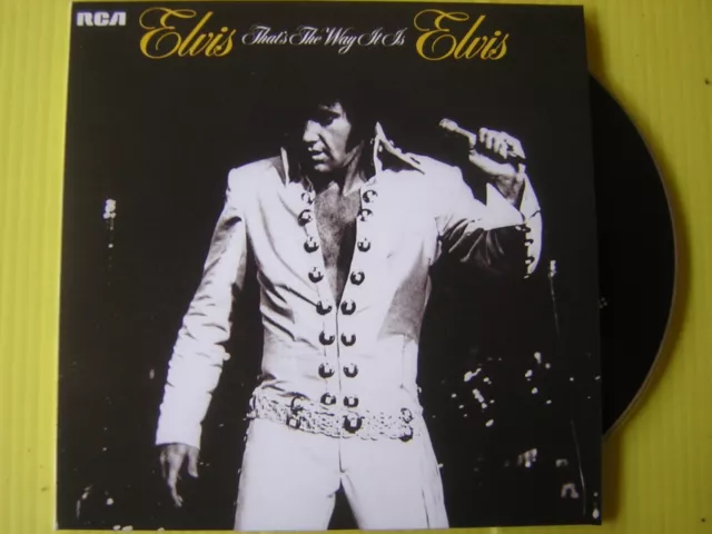 Cd Elvis Presley Thats The Way It Is Versione Mini Vinyl Replic Cd Originale