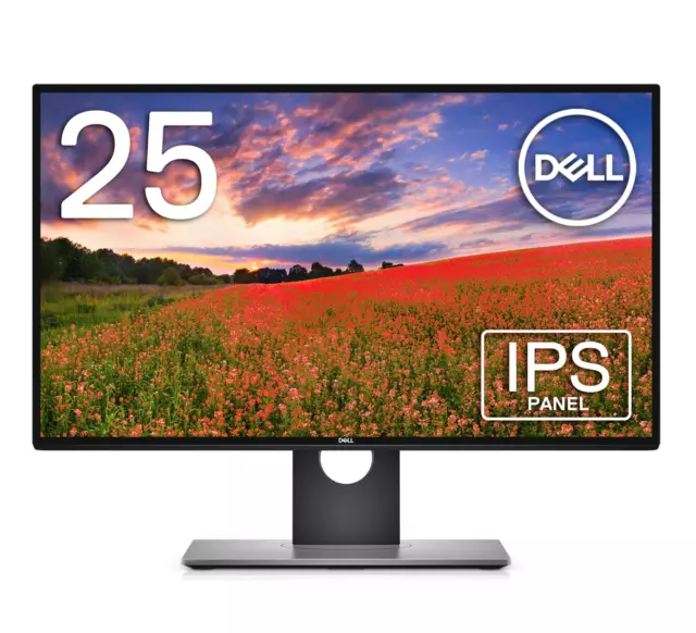 DELL U2518D 25" 2560x1440 IPS LCD QHD PC Monitor HDMI