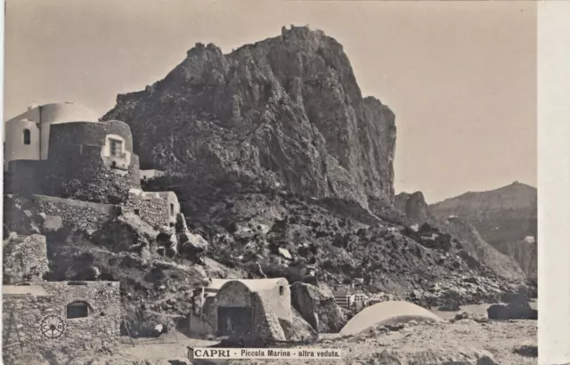 c.ill  fotografica CAPRI  1900 PICCOLA MARINA ALTRA VEDUTA   non viaggiata  A628