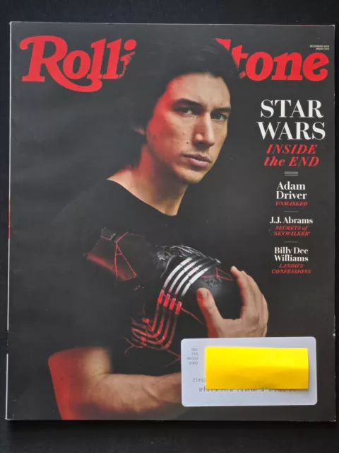 Rolling Stone Magazine December 2019 (1334) Adam Driver Star Wars - Boarded Pics