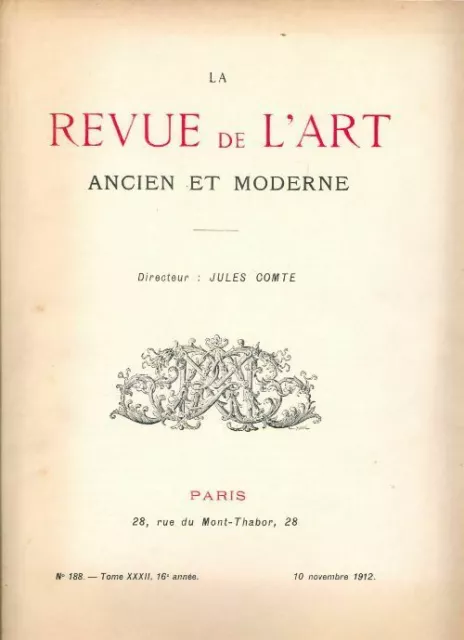 2148330 - Revue de l'art ancien et moderne n°188 - Collectif