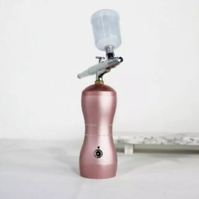 Instrumento facial portátil de chorro de oxígeno para uso doméstico aerosol belleza máquina de cuidado facial