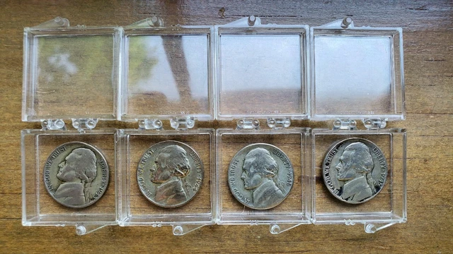 coins us jefferson nickel lot