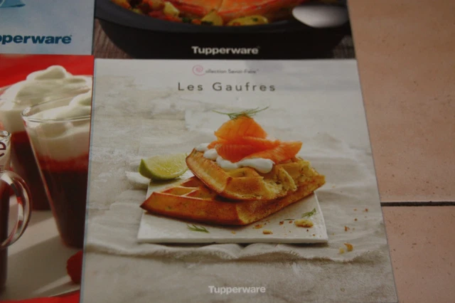 LIVRE DE CUISINE Tupperware Delice Equilibre,Gauffre,Fromage,Recette