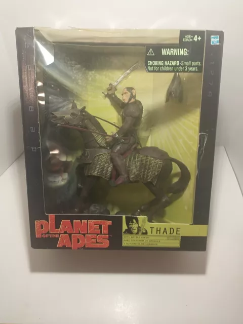 Hasbro Planet Of The Apes Thade In The Original Package Window Plastic Cut