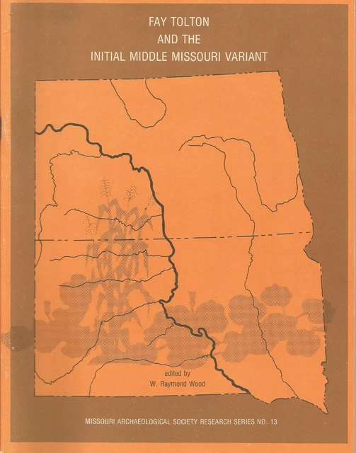 Archaeology Indian Book Fort Pierre, SD Stanley Co. Fay Tolton Site, R13c