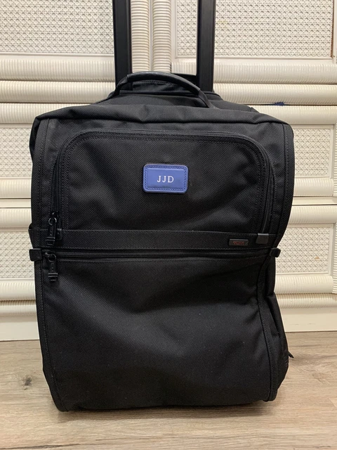 Tumi  22900Dh  Alpha Black Ballistic Nylon  Carry On Luggage