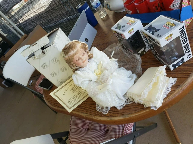 WOW-Heritage Signature Collection Porcelain Doll Brienna Praying Doll #12378-NIB