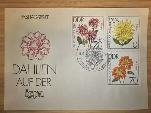 Ersttagsbrief, FDC, Int. Gartenbauausstellung (IGA), Mi. Nr. 2435, 2436, 2440