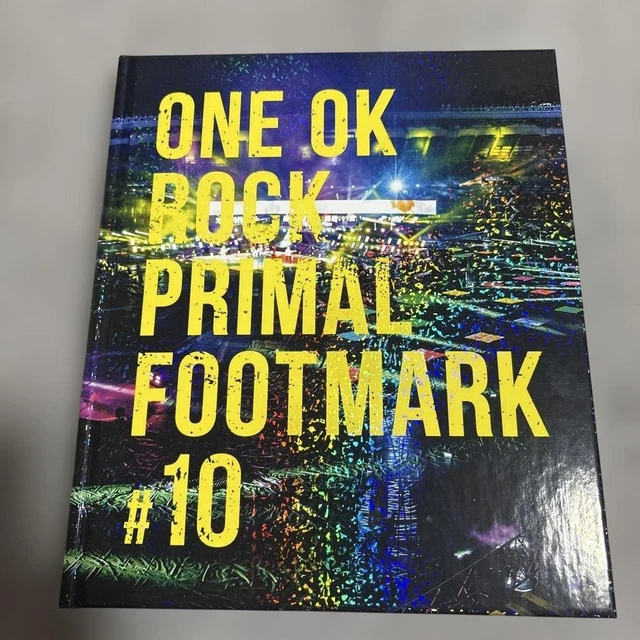 ONE OK ROCK PRIMAL FOOTMARK #8 Band Live Photo Book Black & White