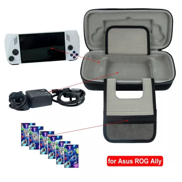 Accessories Organizer Storage Bag Handheld Game Console Box for Asus ROG Ally