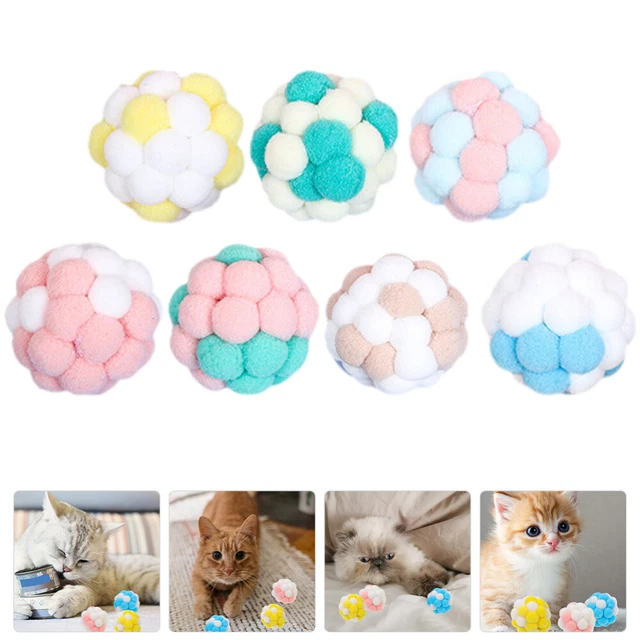 6pcs interactive cat toys for indoor cats en peluche chat ball chat diversion jo