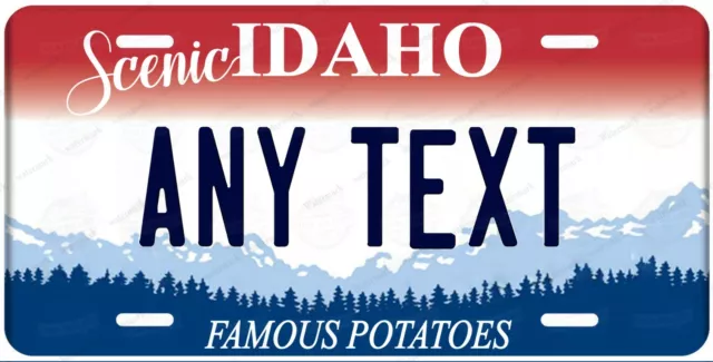 Idaho 2010 Personalized Custom License Plate For Car ATV Moped Motorcycle Bike