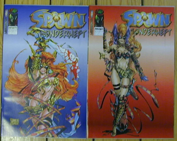 SPAWN SONDERHEFT ANGELA (deutsch) ab 1 + VARIANT - INFINITY 1997 - TOP