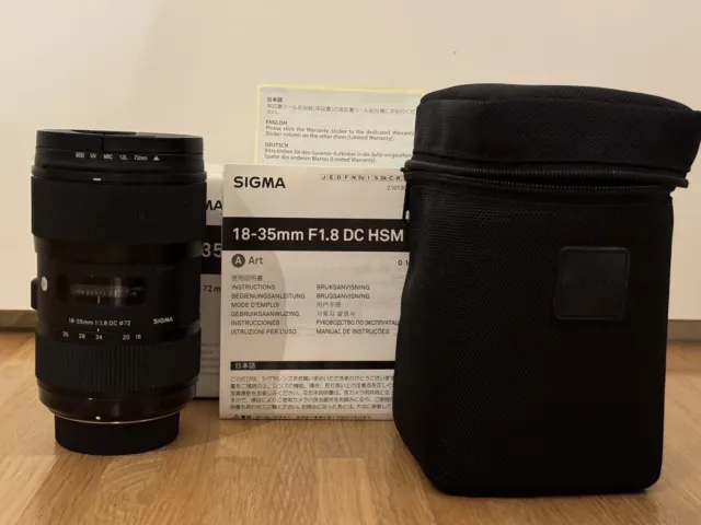 Sigma 18 mm - 35 mm f/1.8 DC HSM Nikon Objektiv