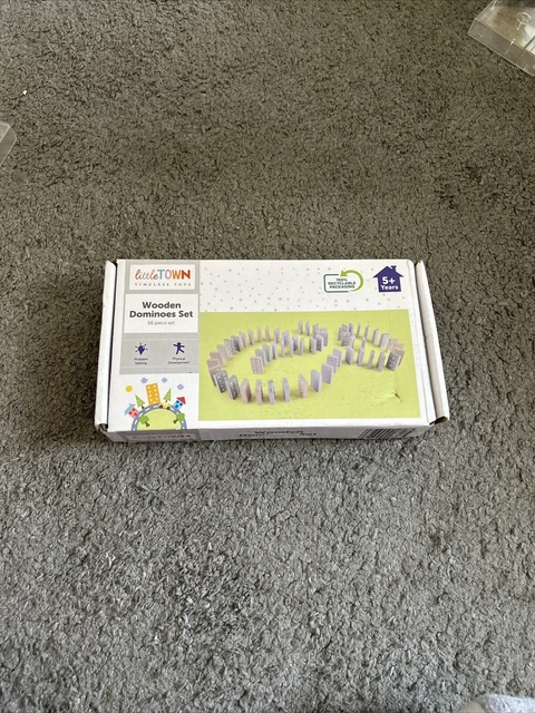 Dominoes 28 Piece Domino Tiles Set Handcrafted Cla... - Vicedeal - View #11