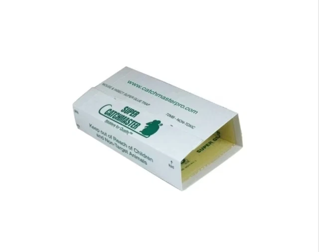 Catchmaster Mouse Glue Board Sticky Traps- Peanut Butter- 72ct.