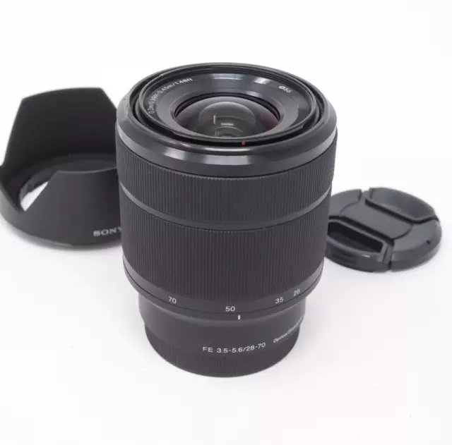 Sony FE 28-70mm f/3.5-5.6 OSS Zoom Lens for Sony E Mount - Very Good Condition