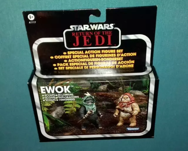 2012 Star Wars Vintage Collection Exclusive Ewok Scouts Special Figure Set RARE