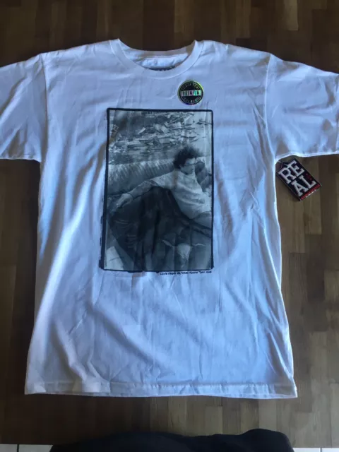 VRAI SKATEBOARDS JAMES Kelch Emb Mayor T shirt blanc annees 90 M Supreme EUR 24 42 PicClick FR