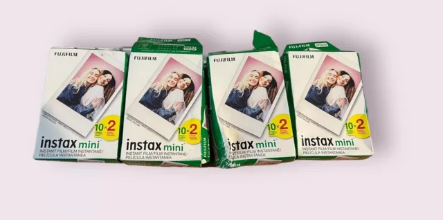 Fujifilm Instax Mini Twin Pack Instant Film (80 Films) 4 packs pls see