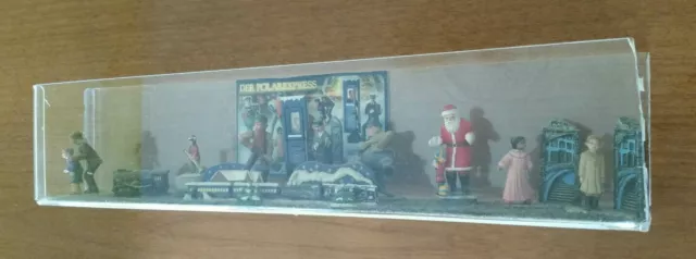 Diorama sorpresine kinder Mulino Bianco POLAR EXPRESS collezione complet Vintage