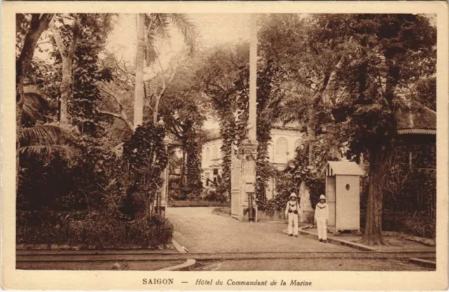 CPA AK VIETNAM SAIGON Hotel du Commandant de la Marina INDOCHINA (1222364)