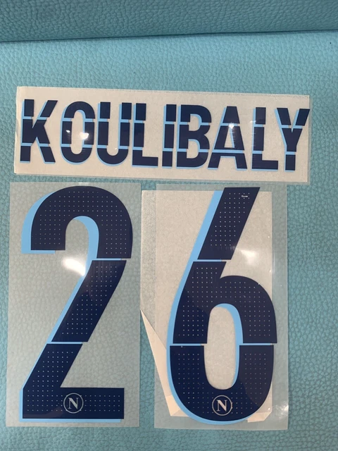 SSC NAPOLI NAMESET KIT NOME+NUMERO Jorginho 8 UFFICIALE Serie A 14-15