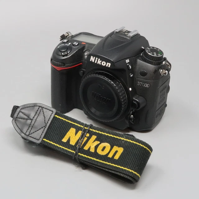 Nikon D7000 16.2MP Digital SLR Camera - Black (Body Only) - 12K Clicks!