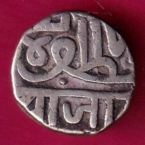 Nawanagar State Shree Jaamji Half Kori Rare Silver Coin  #Bq8