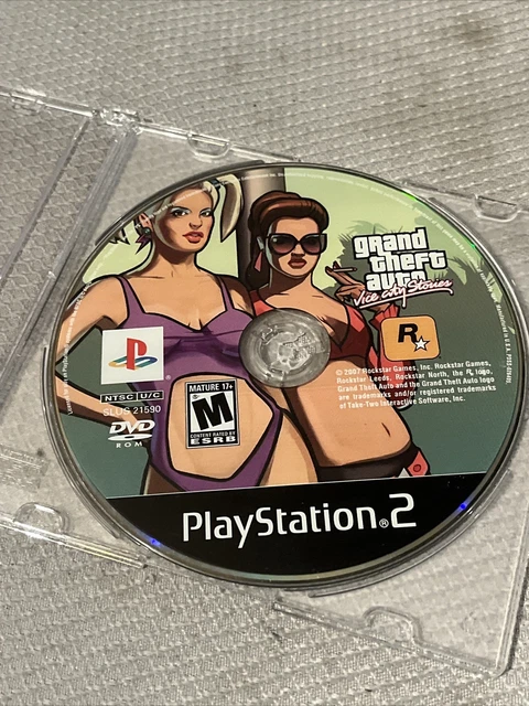 GTA GRAN THEFT AUTO VICE CITY STORIES SONY PS2 PROMO PRESS P