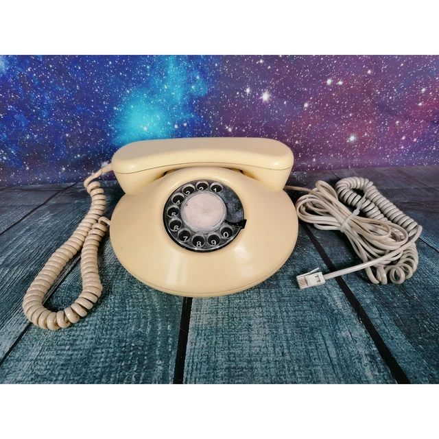 Nord Telecom Piatto Telefono 1980s Vintage TSR 1008