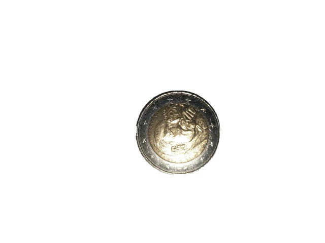 2 EURO RARE commémorative "François Mitterrand" 1916/2016 en bon état
