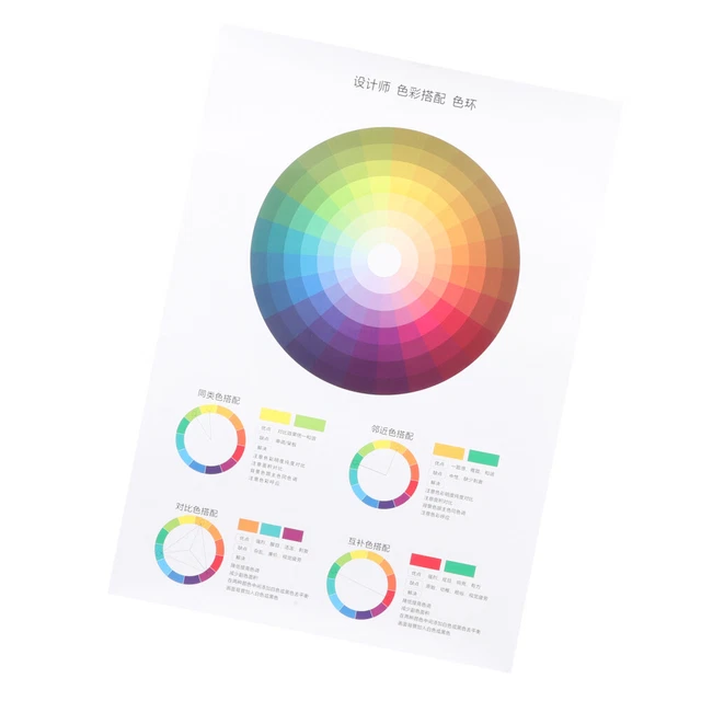 COLOR RECOGNIZE WHEEL Color Wheel Chart Color Identify Chart Color ...