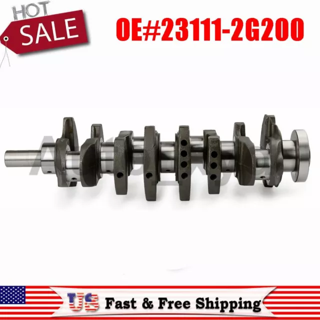 Engine Crankshaft 23111-2G200 For Kia Sportage Optima Forte Hyundai Tucson 2.4L