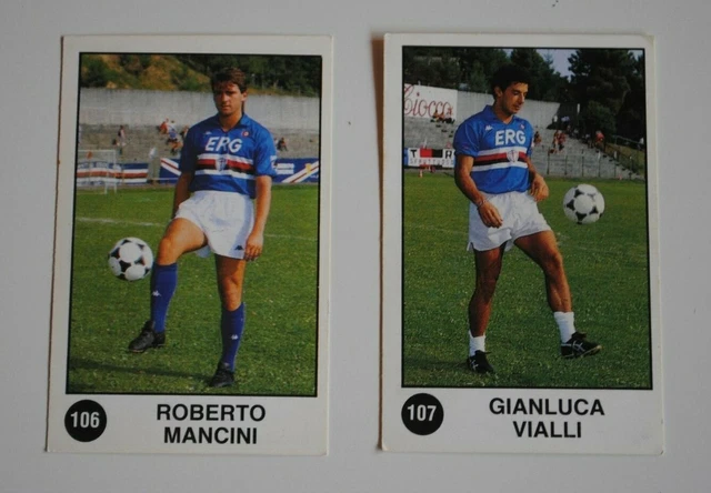 Guerin Sportivo N°28 1989 - Vialli, Mancini, Sampdoria, Poster Inter (italien, Bon état)