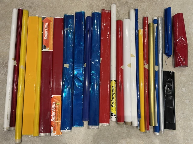 JOB LOT SOLARFILM Oracover Profilm Covering Approx 24m RC Plane Glider NO RES 42.00 PicClick UK