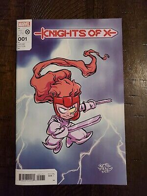 Knights Of X #1 2022 Nm-/Nm Skottie Young Variant Cover