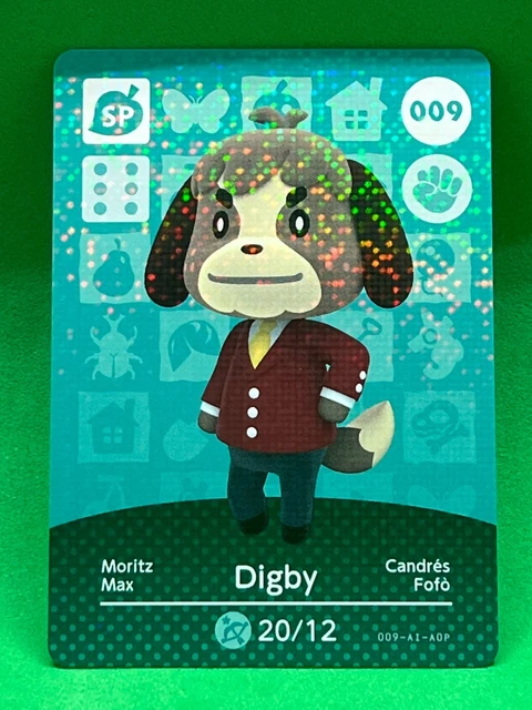 CARTE ANIMAL CROSSING Amiibo Peewee 346 Gogo Kong Manfred Lotar Série 4 Card S4 EUR 5,45 - FR