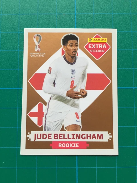 PANINI QATAR 2022 World Cup Sticker Jude Bellingham EXTRA STICKER ...