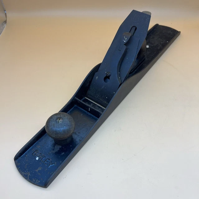 Stanley Bailey No.7 Woodworking Plane, 1902 & 1910 Patent Dates, Smooth Bottom