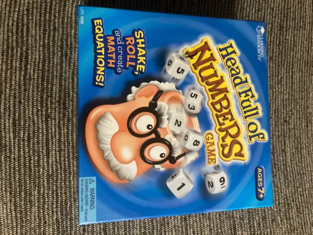 Learning Resources Head Full Of Numbers Game Create Math Equations with Dice T6